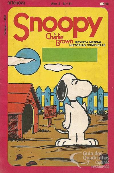 Snoopy & Charlie Brown n° 31 - Artenova