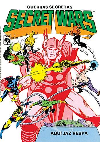Secret Wars (Guerras Secretas) n° 7 - Abril