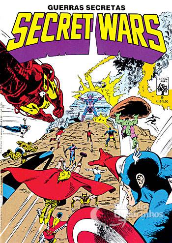 Secret Wars (Guerras Secretas) n° 9 - Abril