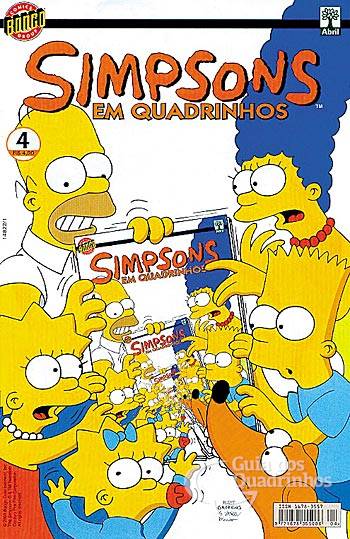 Simpsons em Quadrinhos n° 4 - Abril