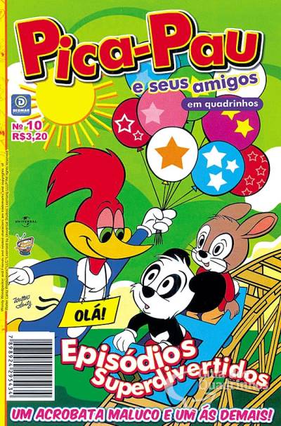 Pica-Pau e Seus Amigos em Quadrinhos n° 10 - Deomar