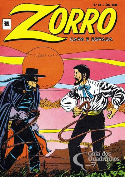 Zorro Extra (Capa e Espada) n° 50 - Ebal
