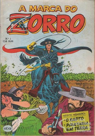 Marca do Zorro, A n° 1 - Ebal