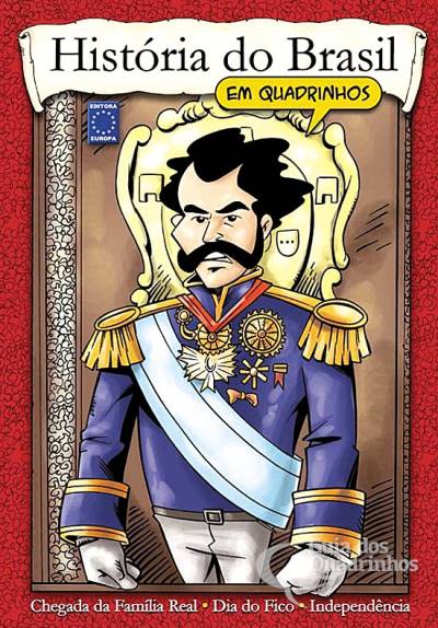 História do Brasil em Quadrinhos n° 1 - Europa