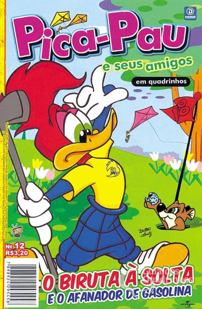 Pica-Pau e Seus Amigos em Quadrinhos n° 12 - Deomar