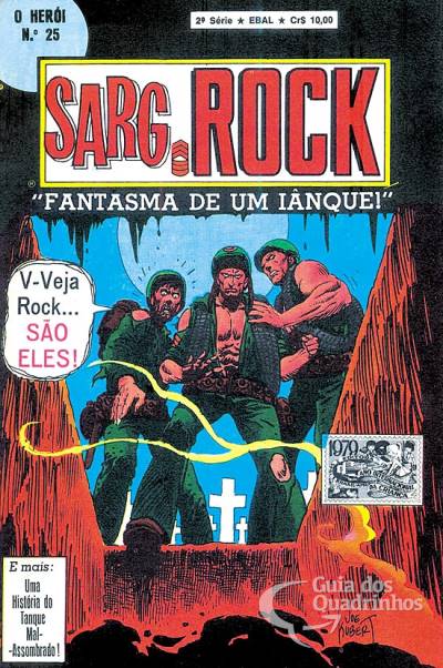 Sarg. Rock (O Herói em Formatinho) n° 25 - Ebal