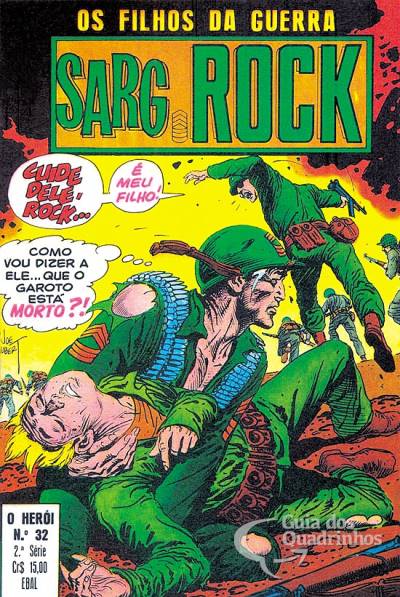 Sarg. Rock (O Herói em Formatinho) n° 32 - Ebal