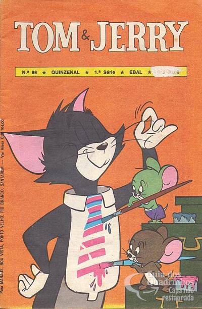 Tom & Jerry em Cores n° 86 - Ebal