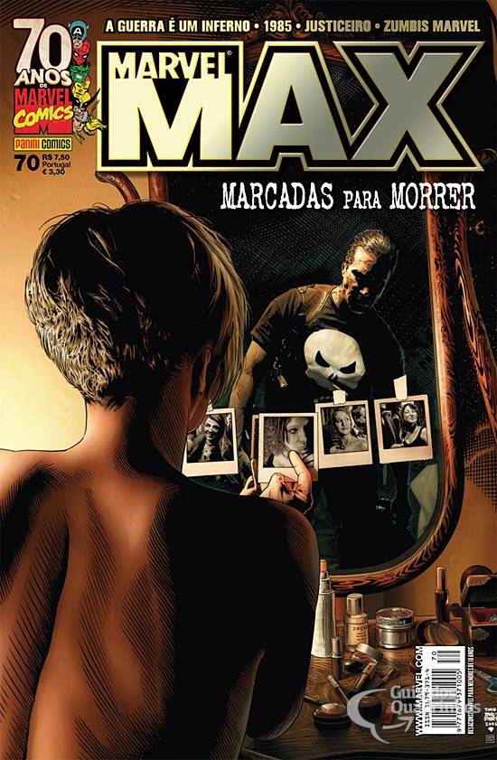 Revista Marvel Max N° 5, Livro Panini Comics/ Marvel Max Usado 90438495