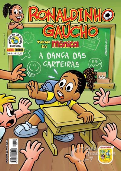 Ronaldinho Gaúcho n° 31 - Panini