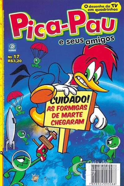 Pica-Pau e Seus Amigos em Quadrinhos n° 17 - Deomar
