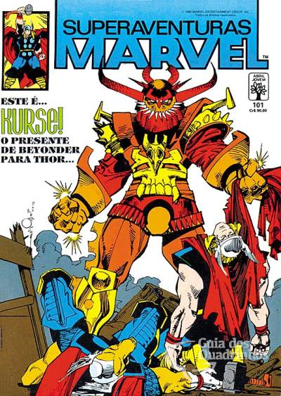 Superaventuras Marvel n° 101 - Abril