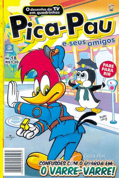 Pica-Pau e Seus Amigos em Quadrinhos n° 18 - Deomar