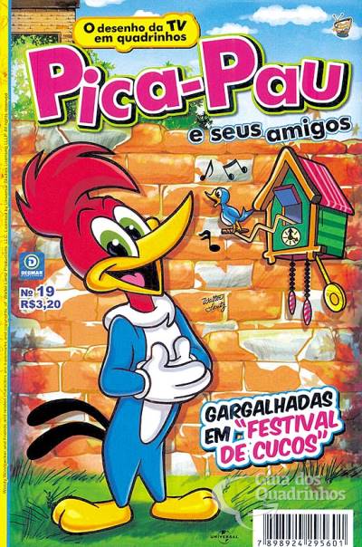 Pica-Pau e Seus Amigos em Quadrinhos n° 19 - Deomar
