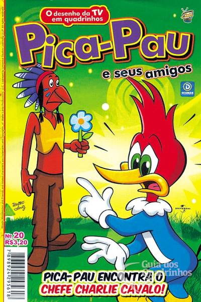 Pica-Pau e Seus Amigos em Quadrinhos n° 20 - Deomar