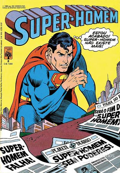 Super-Homem n° 8 - Abril