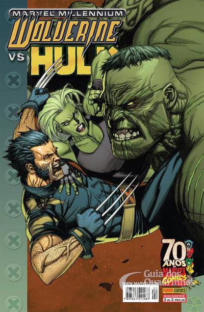 Marvel Millennium - Wolverine Versus Hulk n° 2 - Panini