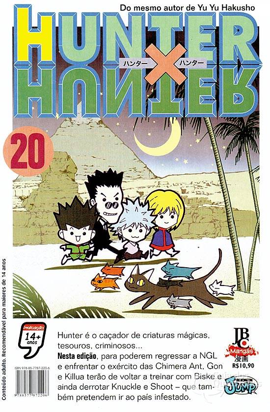 Personagens de Hunter X Hunter - Mangás JBC