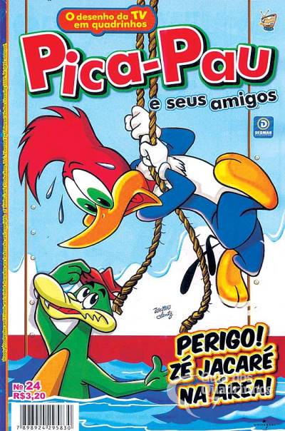 Pica-Pau e Seus Amigos em Quadrinhos n° 24 - Deomar