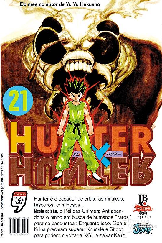 Hunter x Hunter: JBC anuncia relançamento do mangá