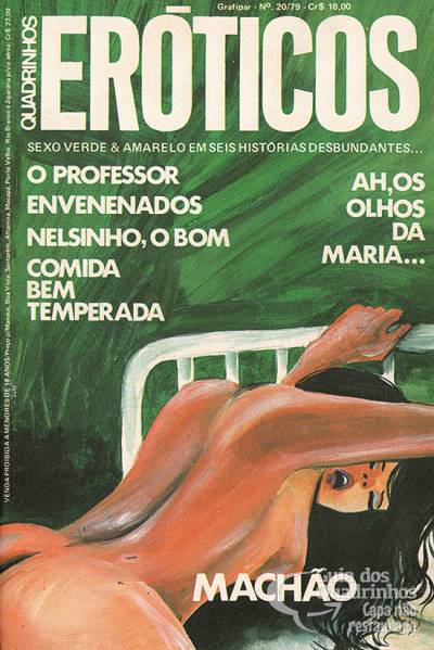 Quadrinhos Eróticos (Eros) n° 20 - Grafipar