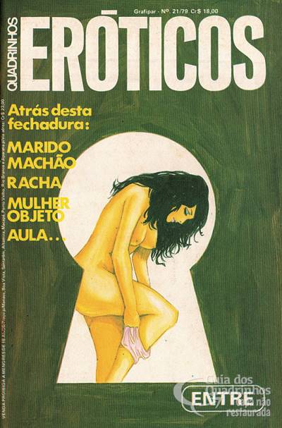 Quadrinhos Eróticos (Eros) n° 21 - Grafipar