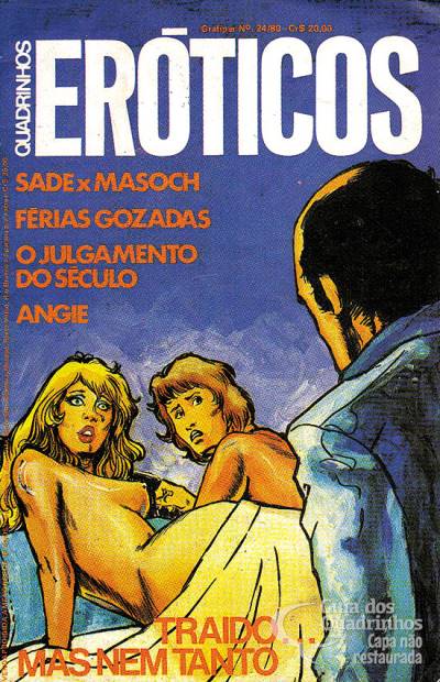 Quadrinhos Eróticos (Eros) n° 24 - Grafipar