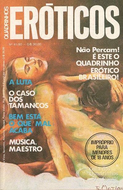 Quadrinhos Eróticos (Eros) n° 41 - Grafipar