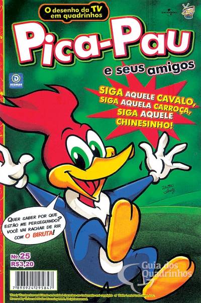 Pica-Pau e Seus Amigos em Quadrinhos n° 25 - Deomar