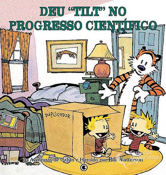 Calvin e Haroldo - Deu “tilt” No Progresso Científico /Conrad