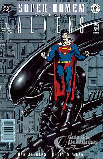 Super-Homem Versus Aliens n° 1 - Abril