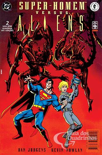 Super-Homem Versus Aliens n° 2 - Abril