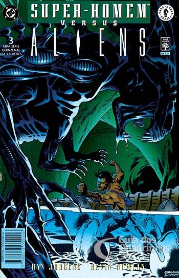 Super-Homem Versus Aliens n° 3 - Abril