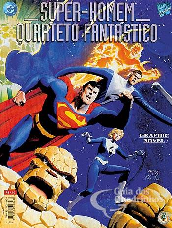 Super-Homem & Quarteto Fantástico - Abril