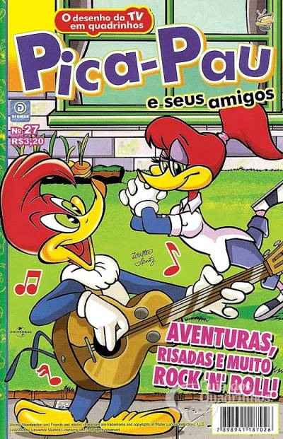 Pica-Pau e Seus Amigos em Quadrinhos n° 27 - Deomar