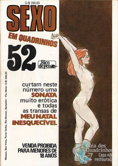 Sexo em Quadrinhos n° 52 - Grafipar