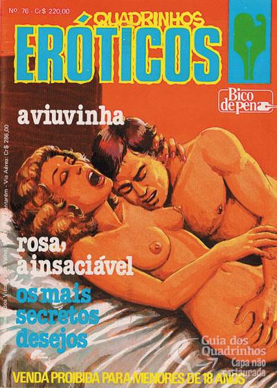 Quadrinhos Eróticos (Eros) n° 76 - Grafipar