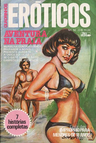 Quadrinhos Eróticos (Eros) n° 56 - Grafipar