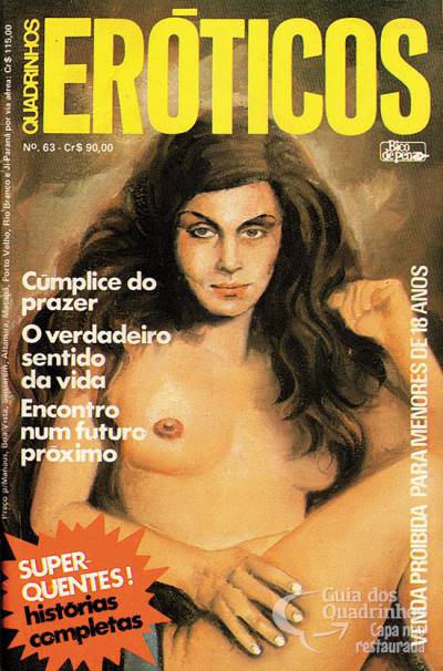 Quadrinhos Eróticos (Eros) n° 63 - Grafipar