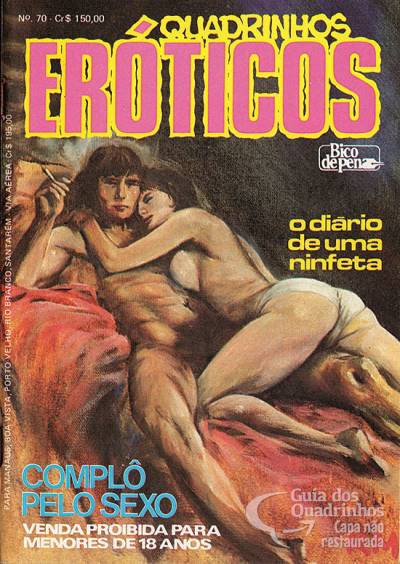 Quadrinhos Eróticos (Eros) n° 70 - Grafipar