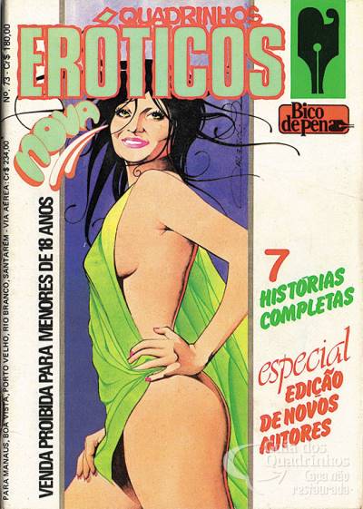 Quadrinhos Eróticos (Eros) n° 73 - Grafipar
