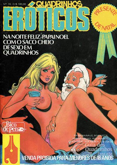 Quadrinhos Eróticos (Eros) n° 74 - Grafipar