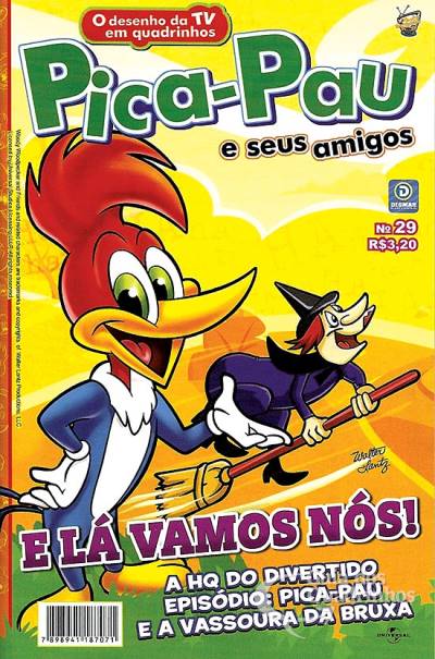 Pica-Pau e Seus Amigos em Quadrinhos n° 29 - Deomar