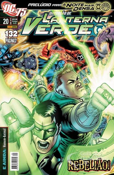 Dimensão DC: Lanterna Verde n° 20 - Panini