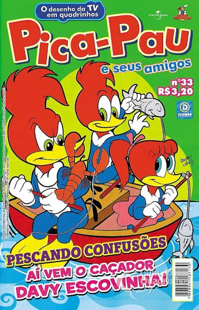 Pica-Pau e Seus Amigos em Quadrinhos n° 33 - Deomar