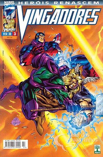 Heróis Renascem - Vingadores n° 3 - Abril