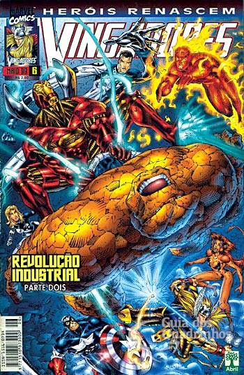 Heróis Renascem - Vingadores n° 6 - Abril