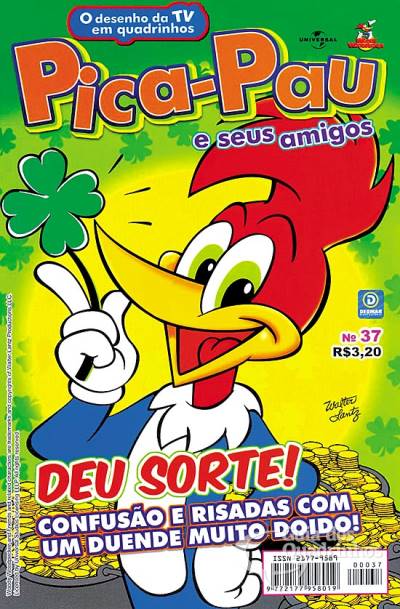 Pica-Pau e Seus Amigos em Quadrinhos n° 37 - Deomar