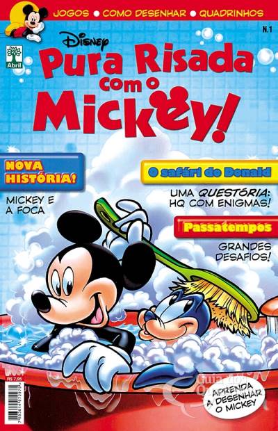 Pura Risada Com O Mickey n° 1 - Abril