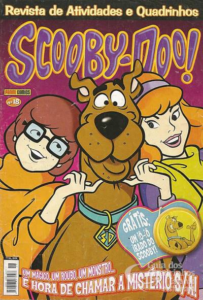 Scooby-Doo! Quadrinhos e Atividades n° 18 - Panini